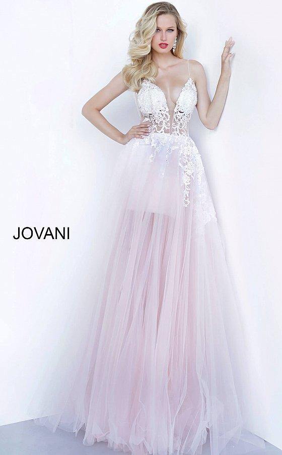 JVN By Jovani Prom Long Ball Gown JVN67411 - The Dress Outlet Jovani