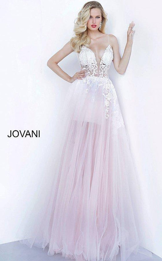 JVN By Jovani Prom Long Ball Gown JVN67411 - The Dress Outlet Jovani