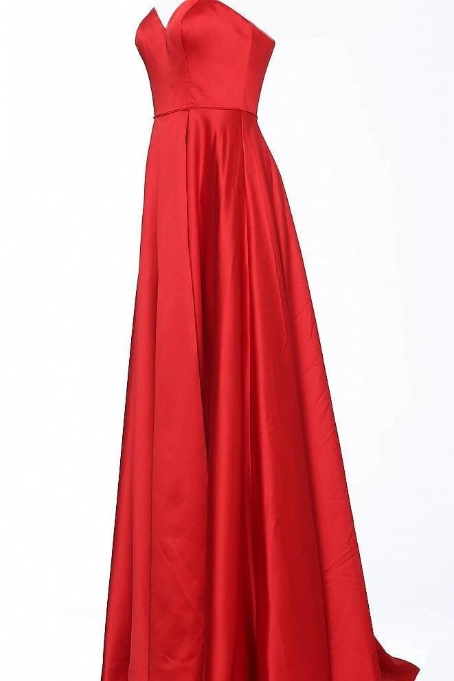 Jovani Prom Long Dress 67753 Emerald - The Dress Outlet