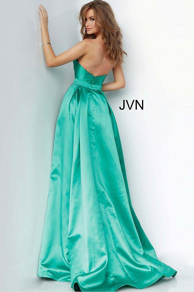 Jovani 67858 Long Pleated Prom Ball Gown