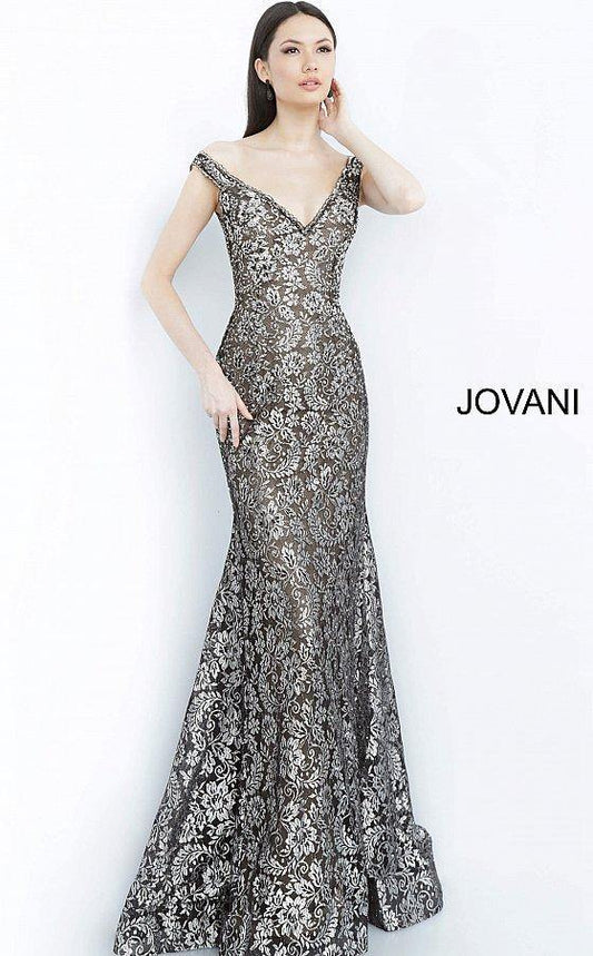 JVN By Jovani Long Prom Dress Formal Gown JVN8083 - The Dress Outlet Jovani