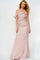 Jovani One Shoulder Prom Long Dress Mauve