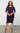 Kiyonna Fitted Riveting Ruched Dress - The Dress Outlet Kiyonna