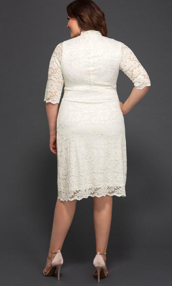 Luxe Lace Wedding Short Dress | Dress Outlet – The Dress Outlet