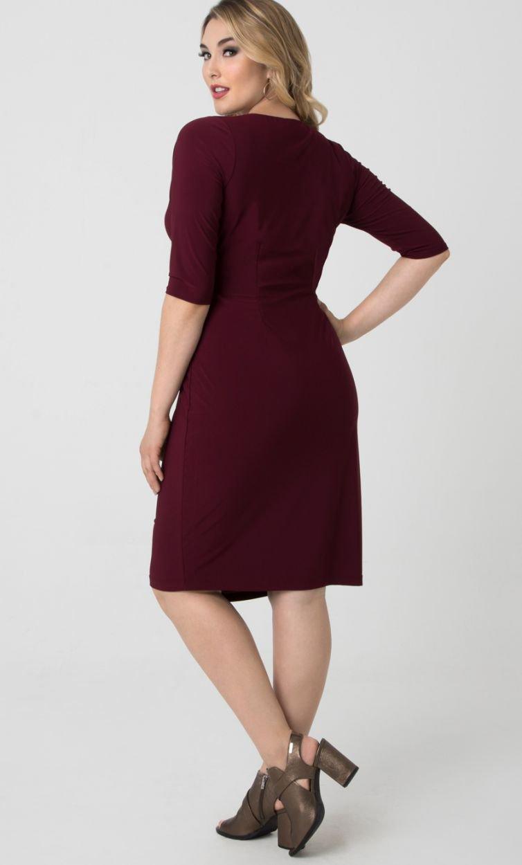 Kiyonna Plus Size Short Cocktail Dress