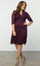 Kiyonna Scalloped Boudoir Lace Short Dress - The Dress Outlet Kiyonna