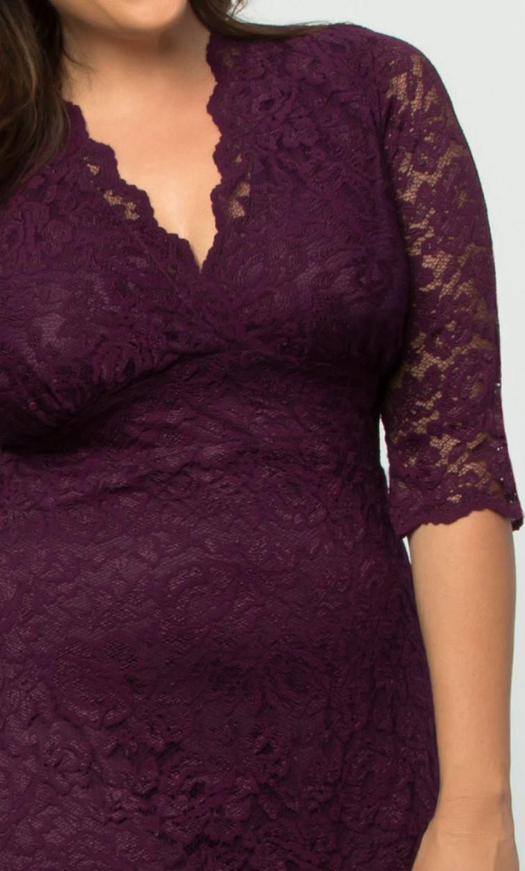 Scalloped Boudoir Lace Short Dress