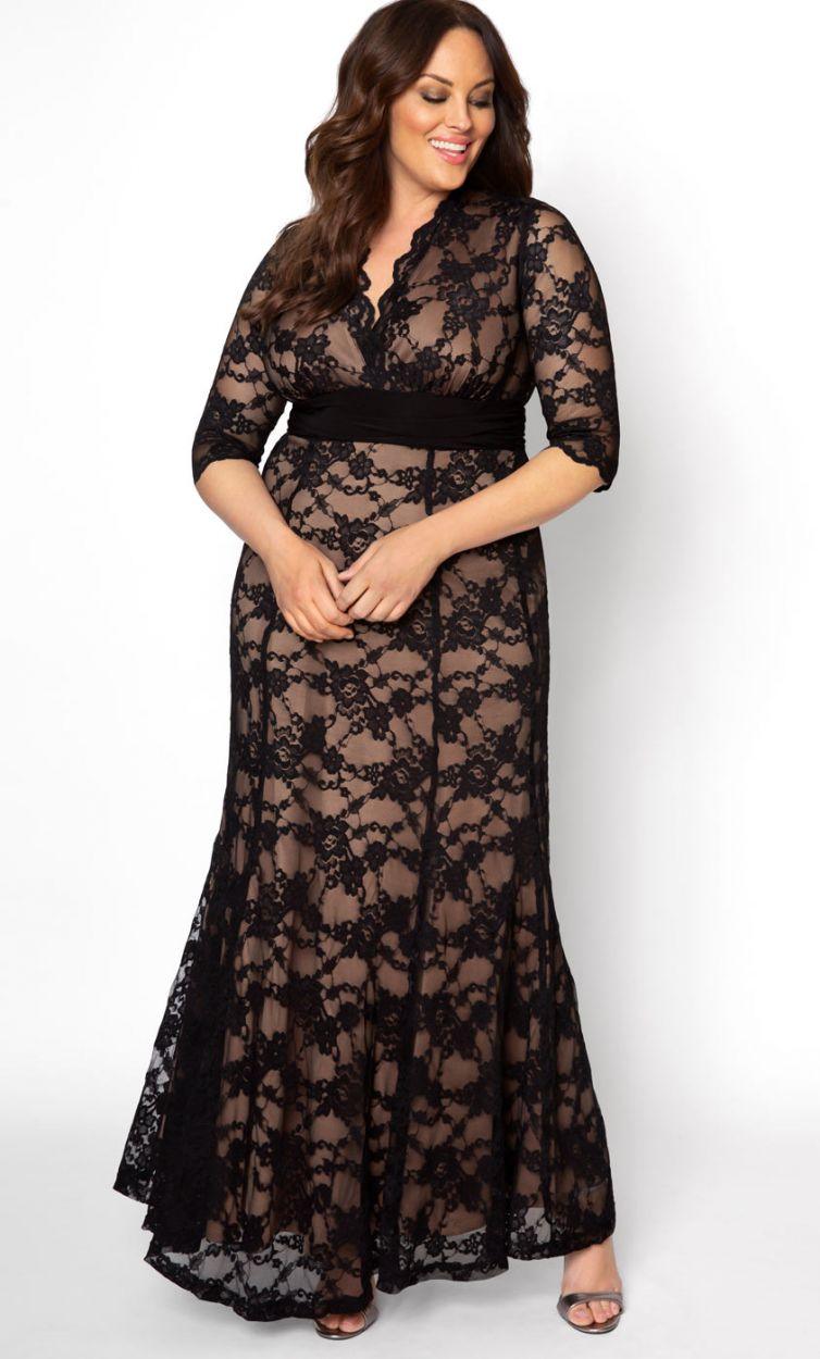 Screen Siren Lace Long Dress | Dress Outlet  The Dress Outlet