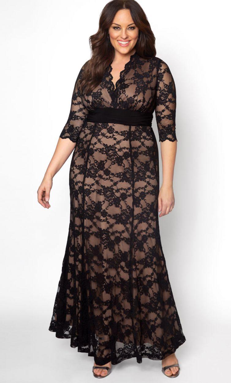 Screen Siren Lace Long Dress