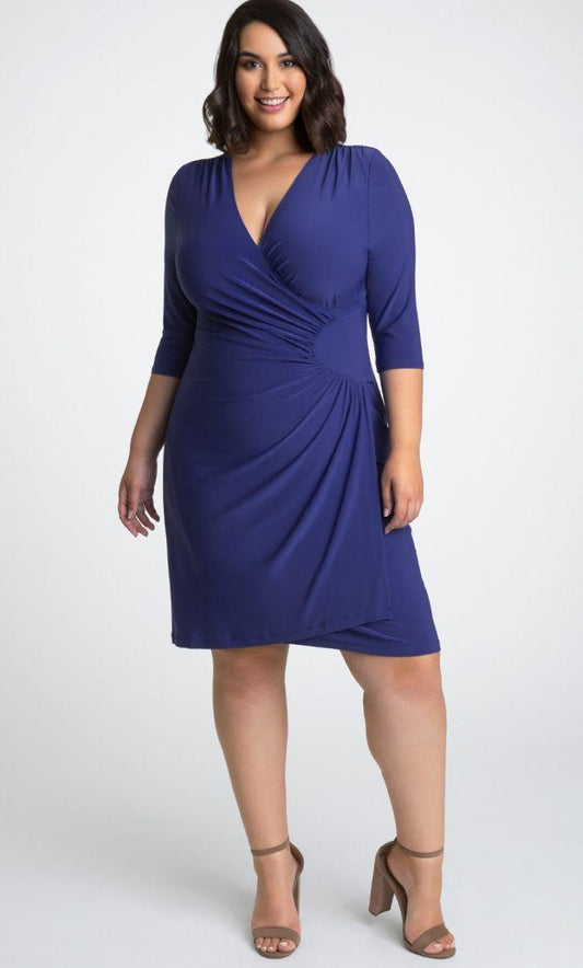Kiyonna Short Cinch Dress Cocktail - The Dress Outlet Kiyonna