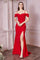 LaDivine KV1057 Formal Long Off Shoulder Dress