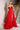 Prom Dresses A Line Long Formal Tiered Prom Dress Red
