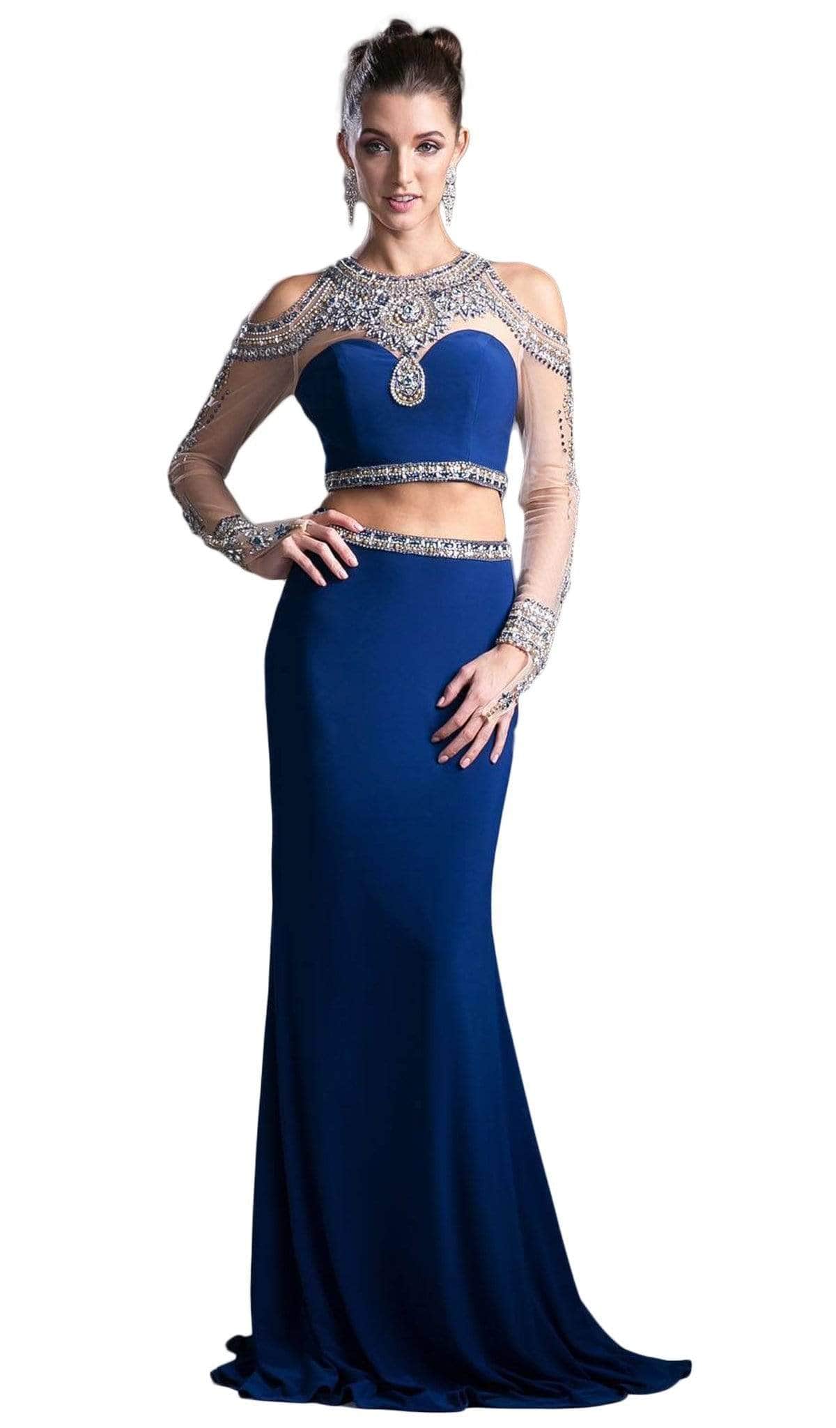 Sweetheart Floor-Length Jersey Occasion Mermaid LaDivine 71486