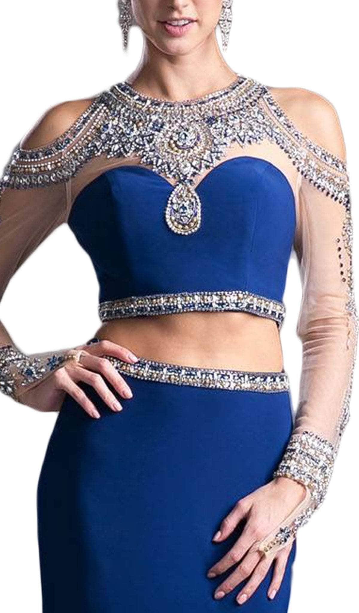 Sweetheart Floor-Length Jersey Occasion Mermaid LaDivine 71486