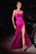 LaDivine 7483 Long Formal Fitted Corset Prom Dress