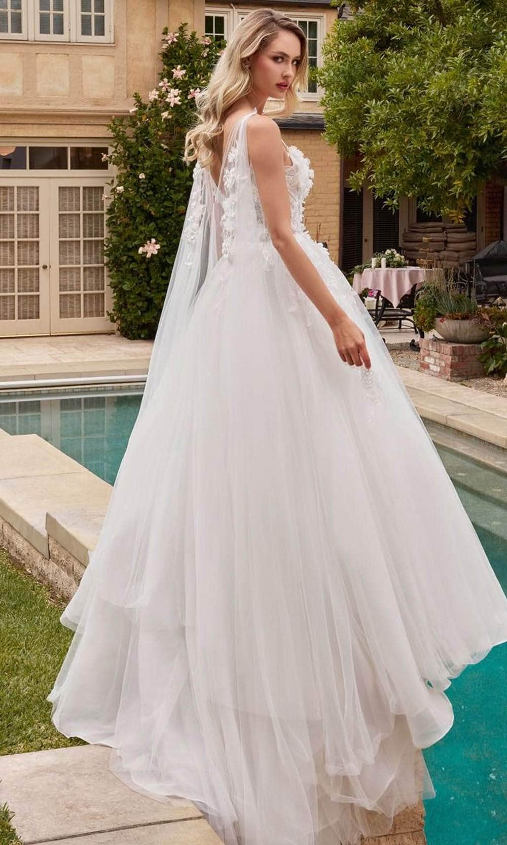 Sweetheart Floor-Length Tulle Wedding Ball Gown LaDivine S437W