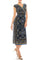 London Times Empire Waist Midi Dress - The Dress Outlet