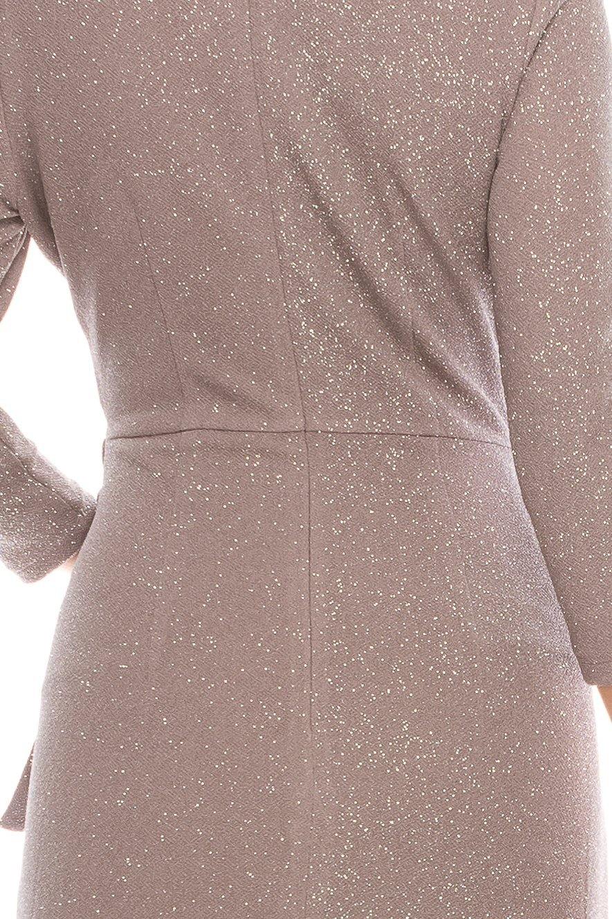 London Times Merlot Delight Metallic Bubble Crepe Sheath Dress - The Dress Outlet