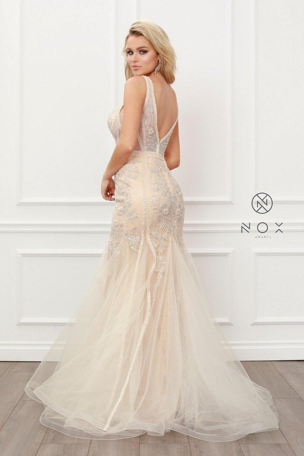 Long Ball Gown Mermaid Dress