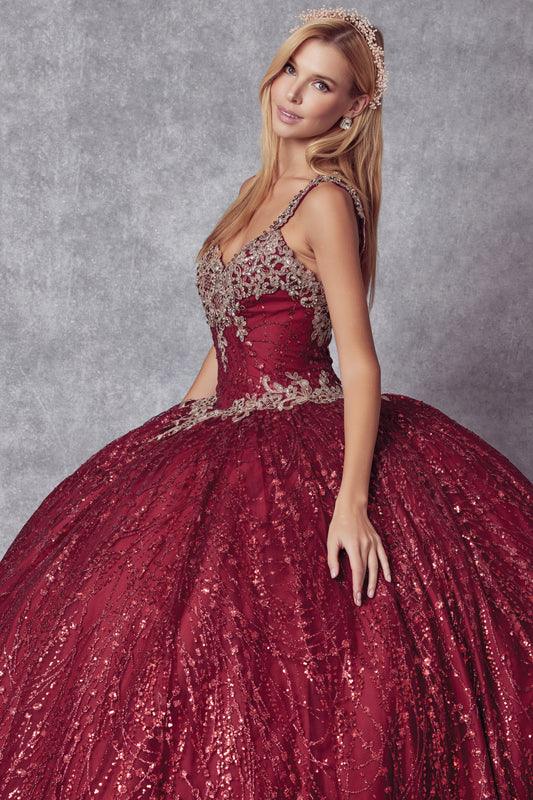 40 Sensational Sequin Wedding Dresses | OneFabDay.com