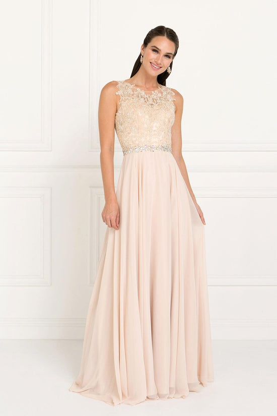 Chiffon Long Prom Dress Formal – The Dress Outlet