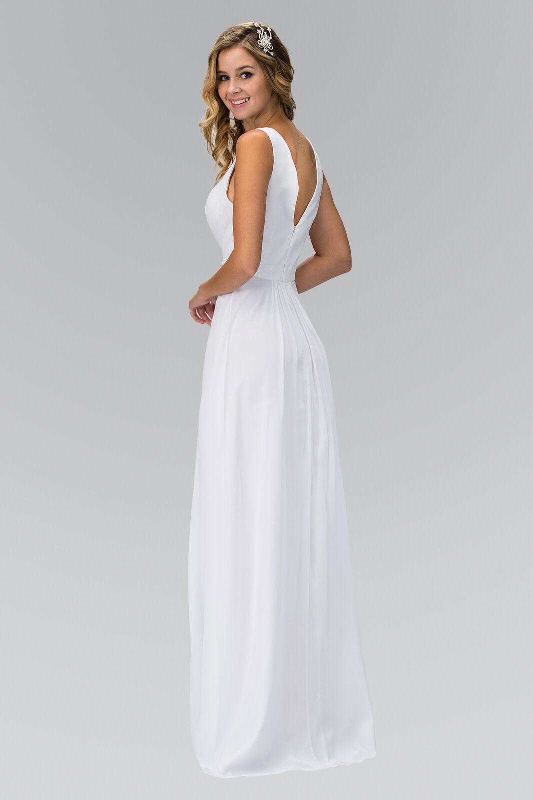 Long Bridesmaid Prom Formal Dress - The Dress Outlet Elizabeth K