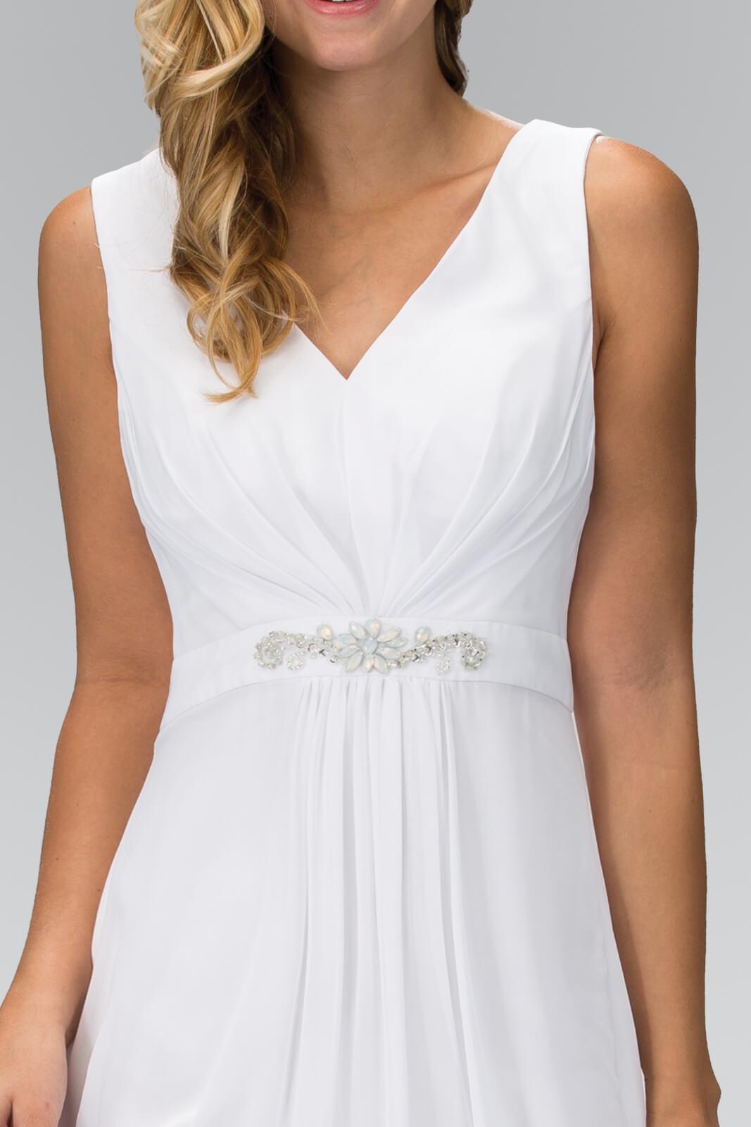 Long Bridesmaid Prom Formal Dress - The Dress Outlet Elizabeth K