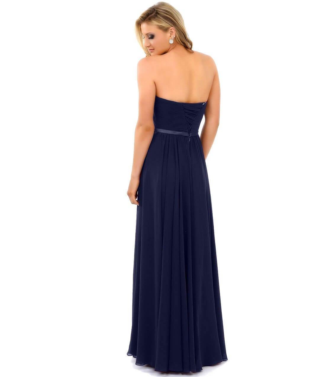 Long Bridesmaids Plus Size Formal Prom Dress - The Dress Outlet May Queen