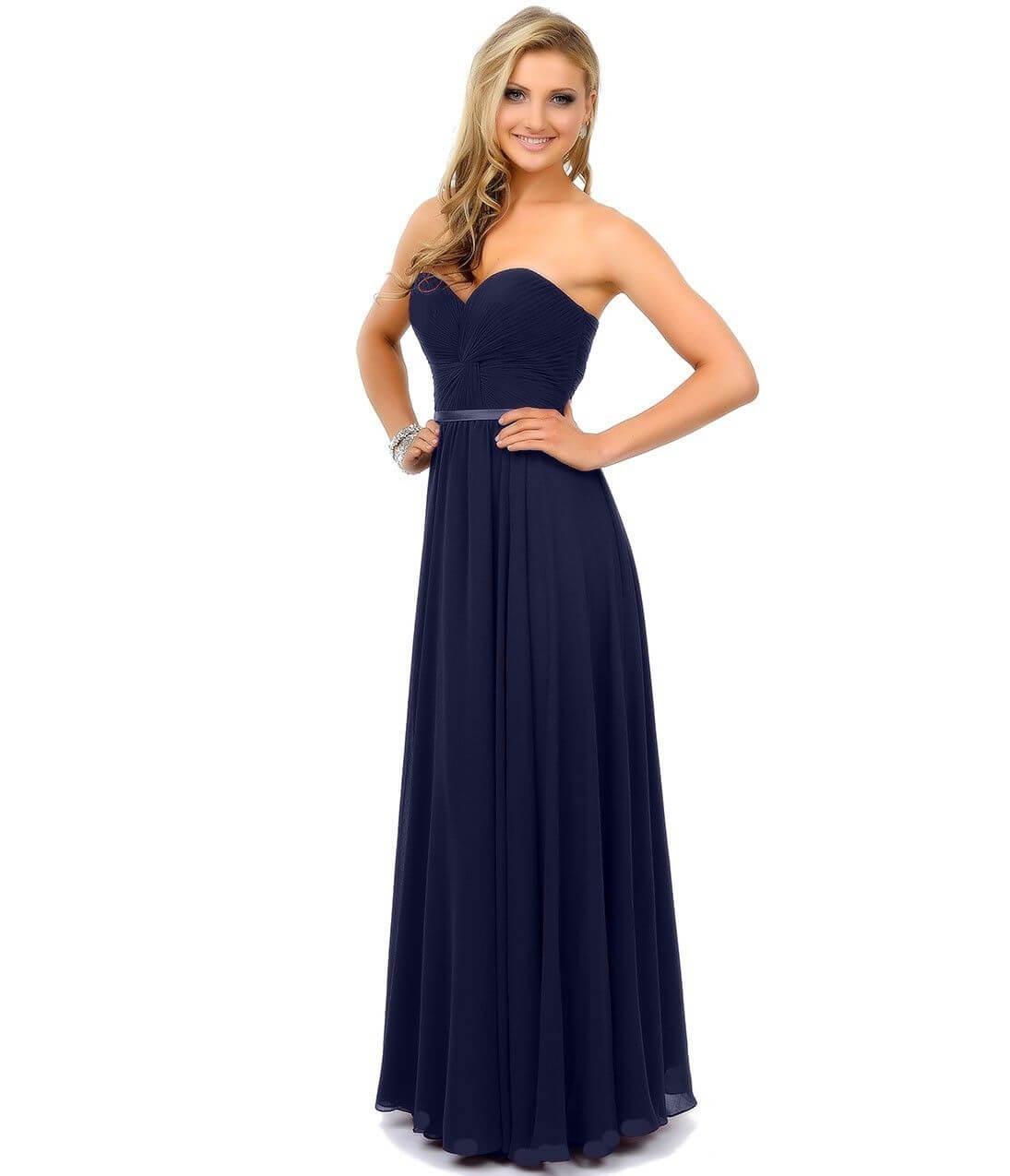 Long Bridesmaids Plus Size Formal Prom Dress - The Dress Outlet May Queen
