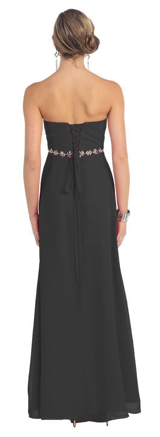 Long Bridesmaids Prom Plus Size Formal Dress - The Dress Outlet May Queen