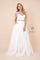 Long Classic Off Shoulder Wedding Dress White - The Dress Outlet Nox Anabel