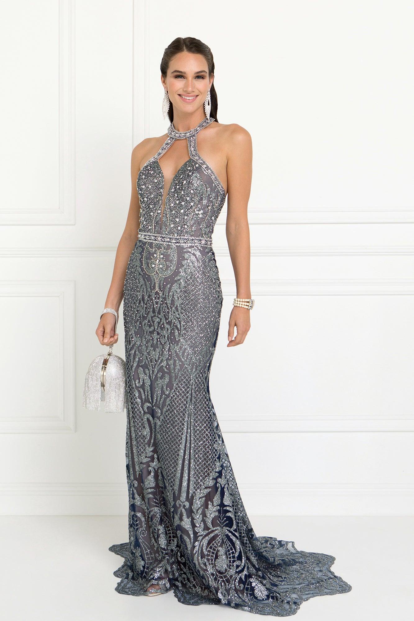 Long Evening Gown Prom Dress - The Dress Outlet Elizabeth K