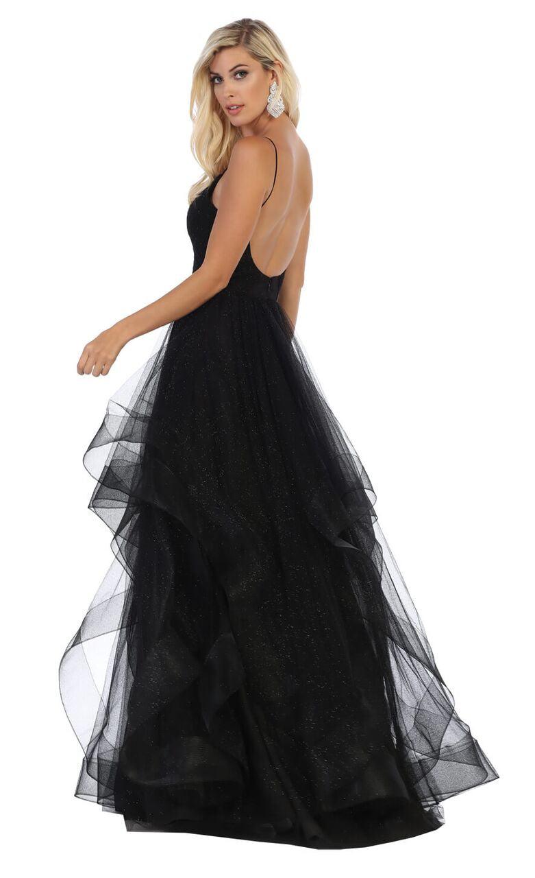 Long Evening Party Formal Ball Gown Prom Dress - The Dress Outlet May Queen