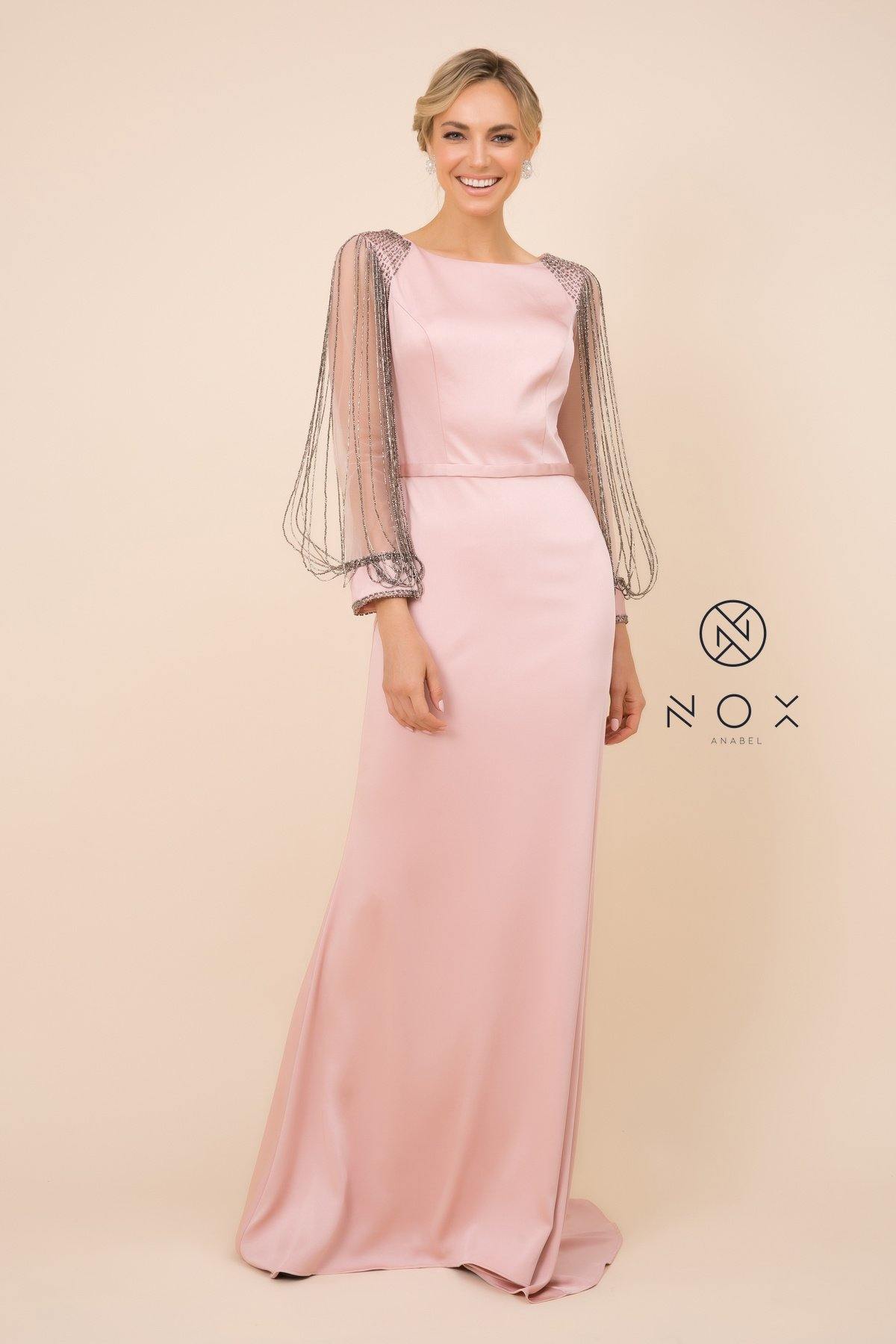 Long Fitted Prom Dress Formal