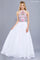 Long Floral Bodice Prom Dress Formal Evening Gown - The Dress Outlet Nox Anabel