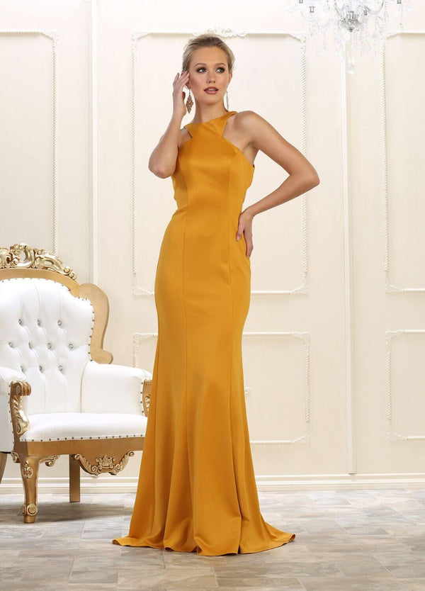 Long Formal Bridesmaids Dress Evening Homecoming Gown