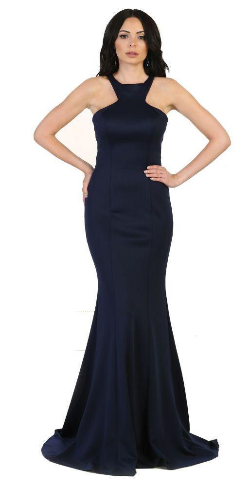 Long Formal Bridesmaids Dress Evening Homecoming Gown - The Dress Outlet May Queen