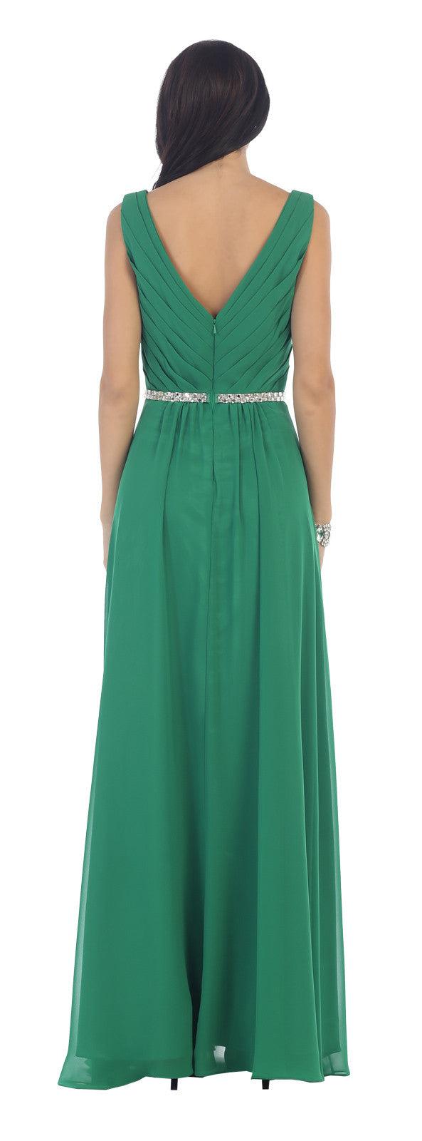 Long Formal Bridesmaids Prom Dress - The Dress Outlet May Queen