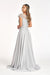 Long Formal Chiffon Mother of the Bride Dress - The Dress Outlet