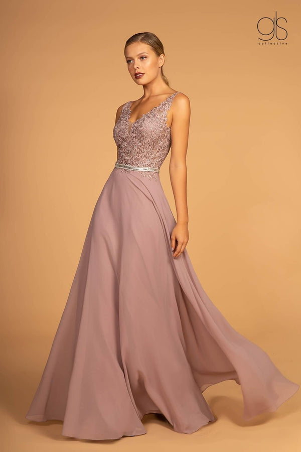 Long Formal Chiffon Prom Dress
