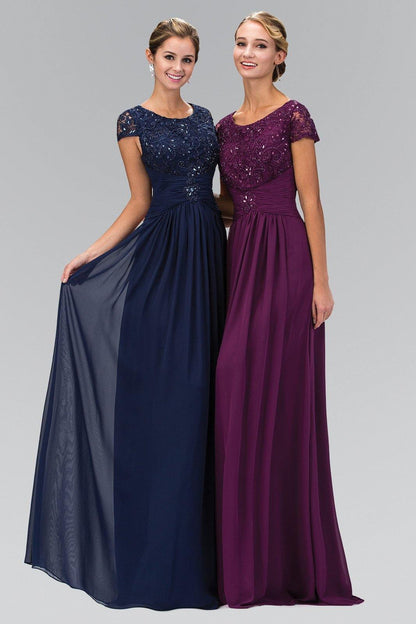 Long Formal Dress A-line - The Dress Outlet Elizabeth K