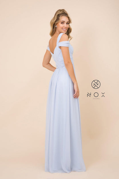 Long Formal Dress Bridesmaid - The Dress Outlet Nox Anabel