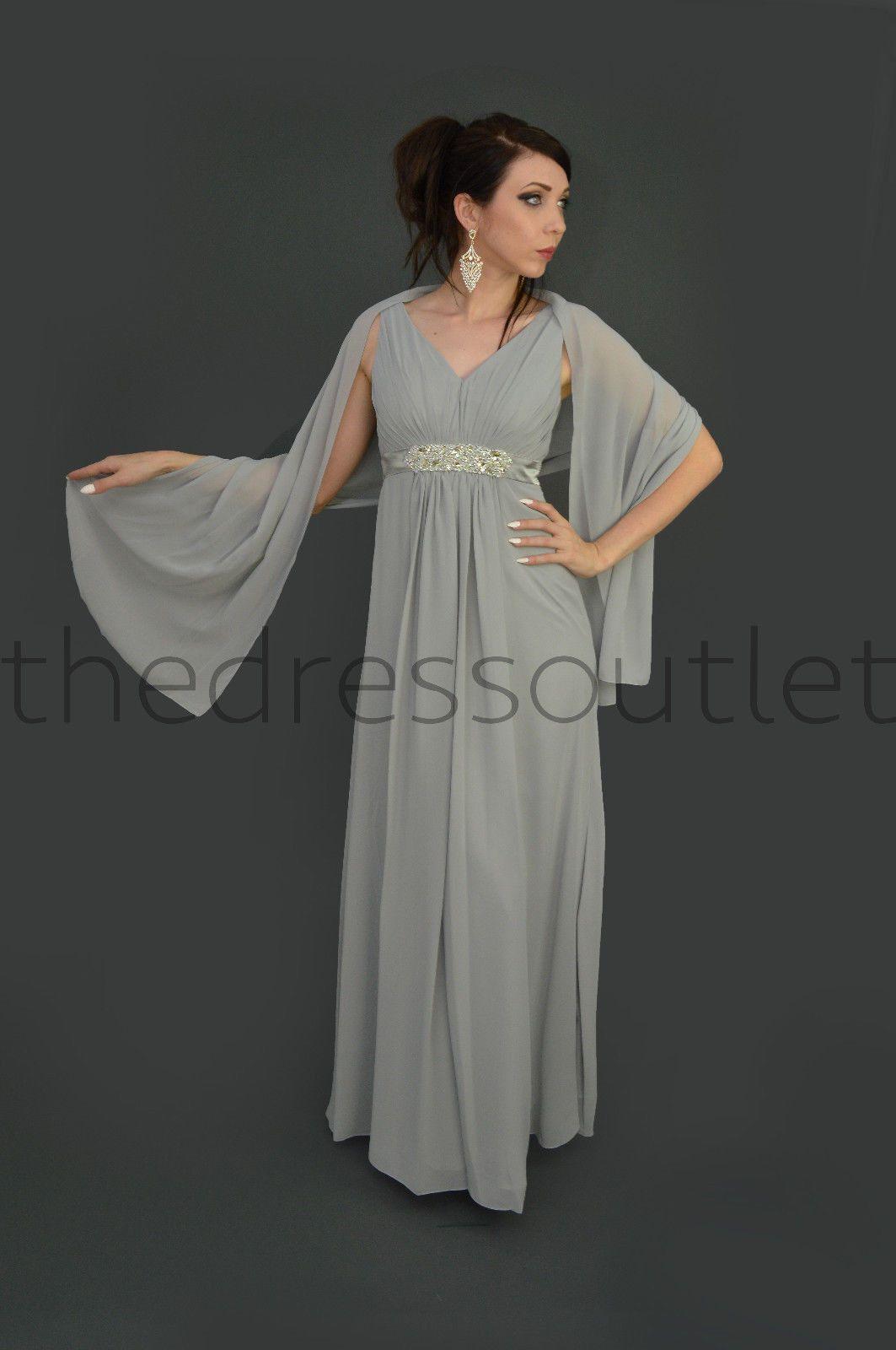 Long Formal Dress Bridesmaids Gown - The Dress Outlet May Queen