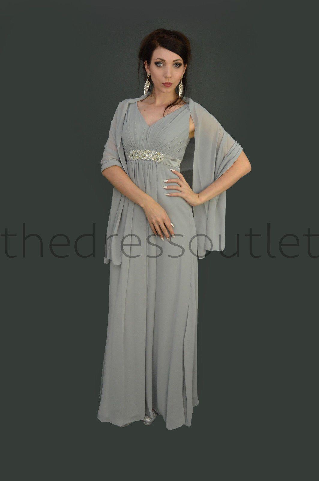 Long Formal Dress Bridesmaids Gown - The Dress Outlet May Queen