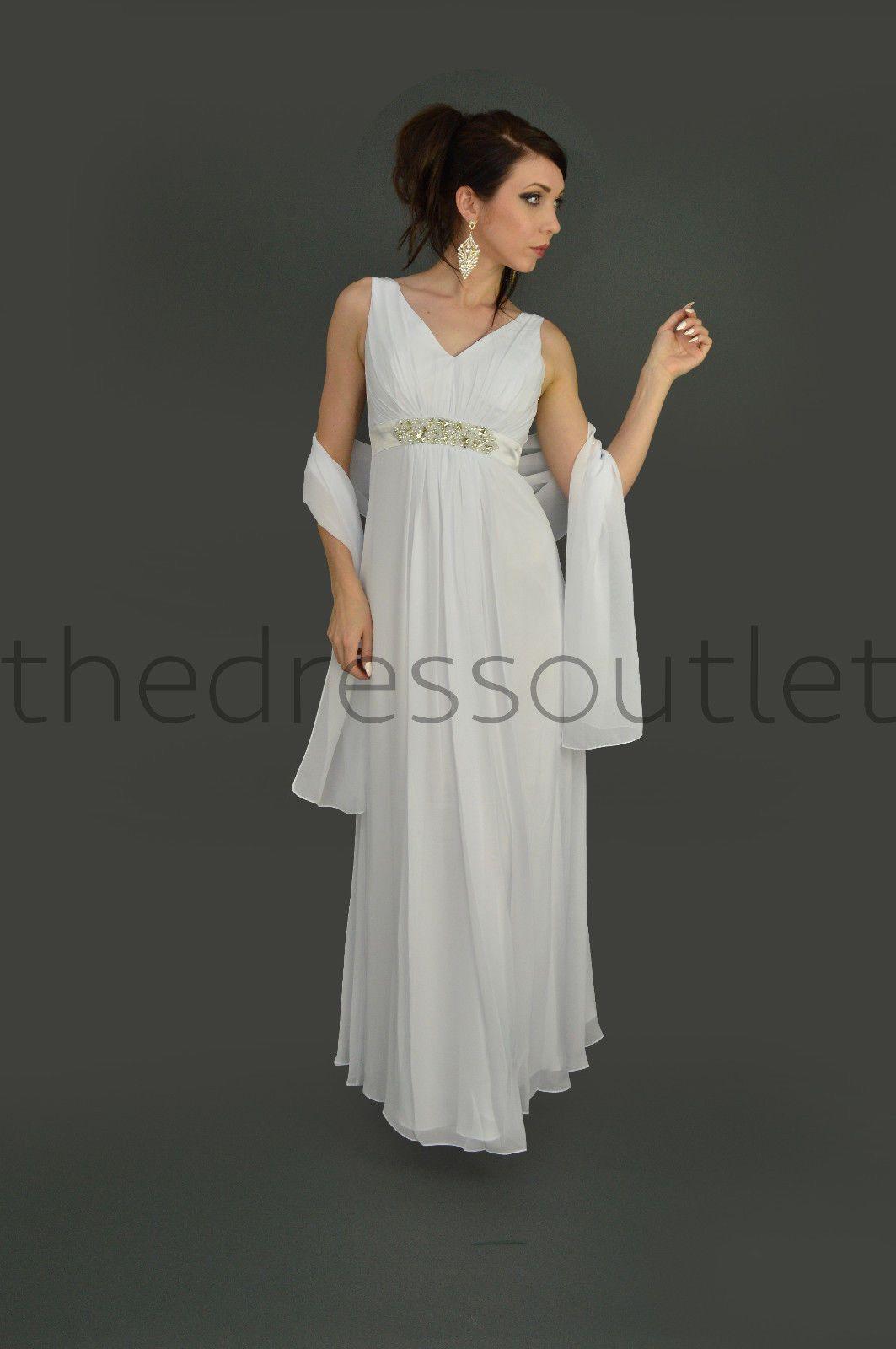 Long Formal Dress Bridesmaids Gown - The Dress Outlet May Queen