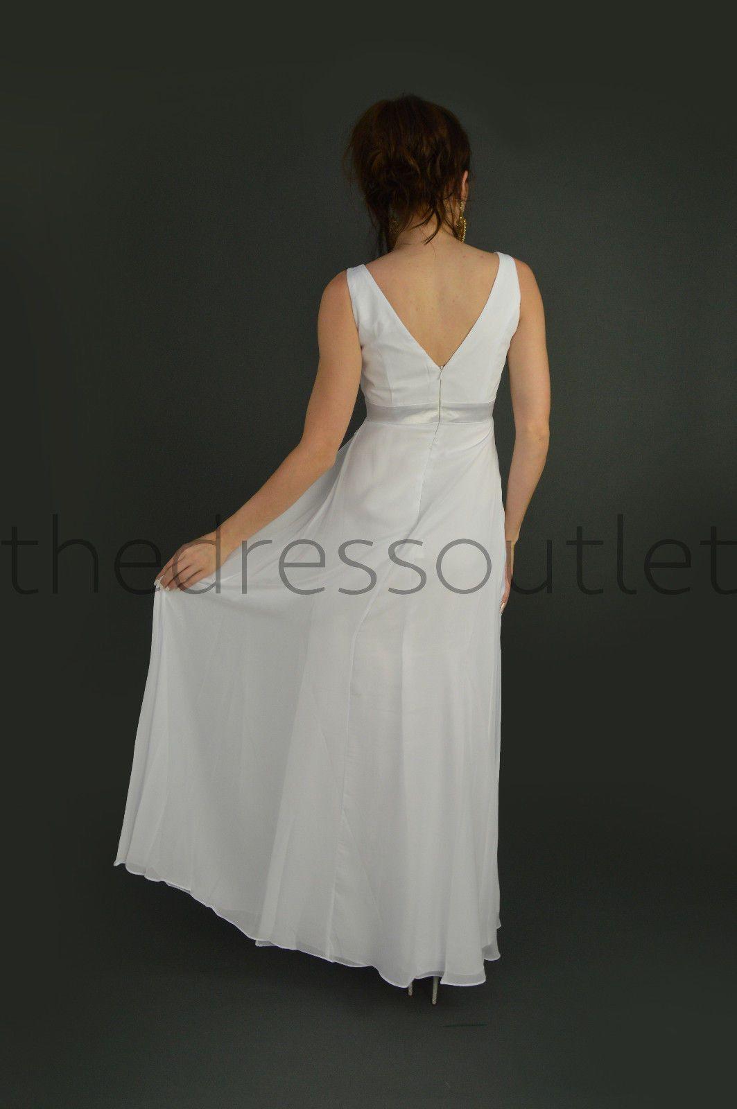 Long Formal Dress Bridesmaids Gown - The Dress Outlet May Queen