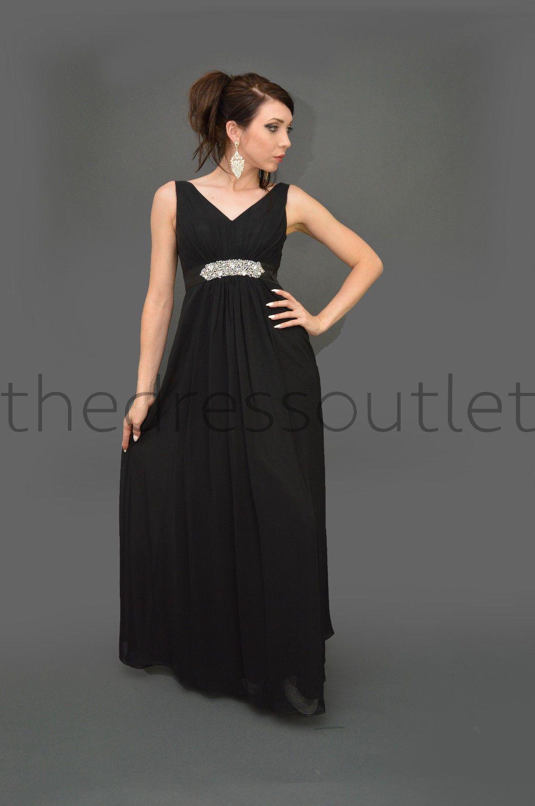 Long Formal Dress Bridesmaids Gown - The Dress Outlet May Queen