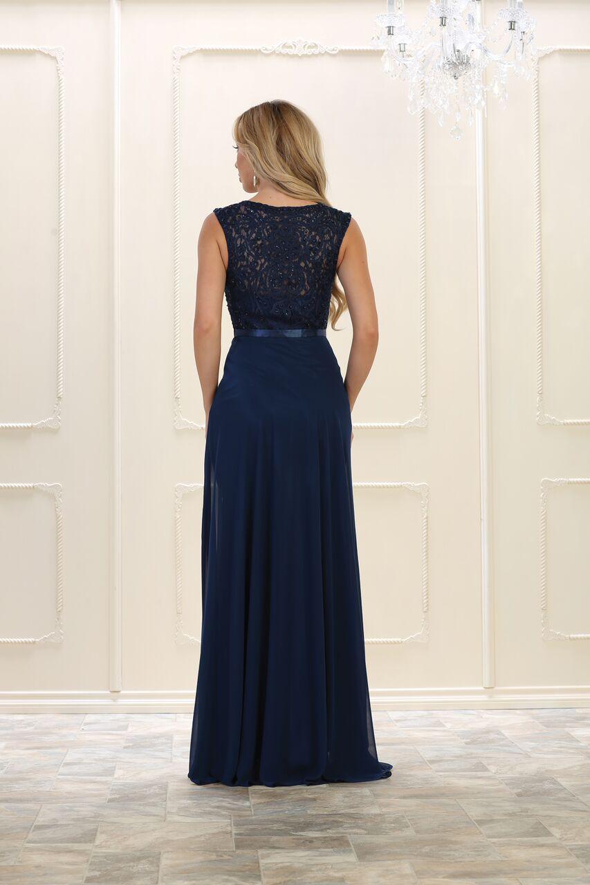 Long Formal Dress Evening Party Gown - The Dress Outlet May Queen