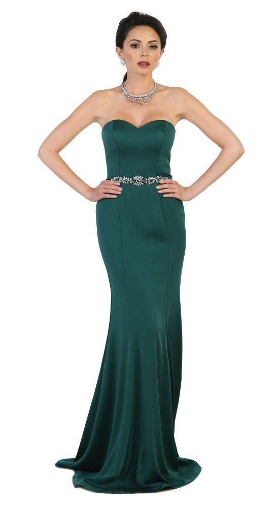 Long Formal Dress Evening Party Prom Gown - The Dress Outlet May Queen