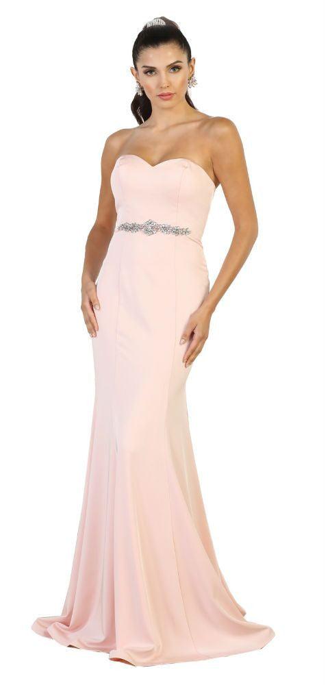 Long Formal Dress Evening Party Prom Gown - The Dress Outlet May Queen